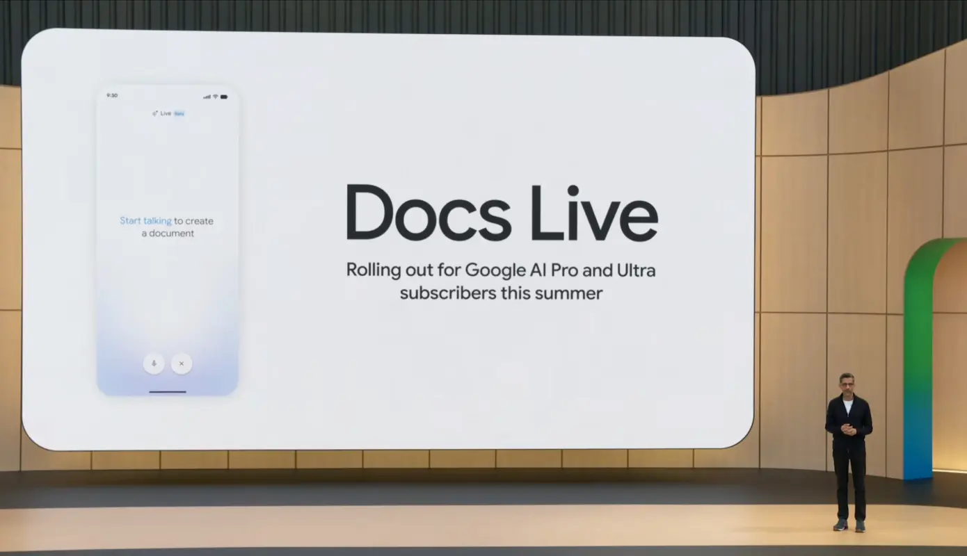 Docs Live: голосовой соавтор документов