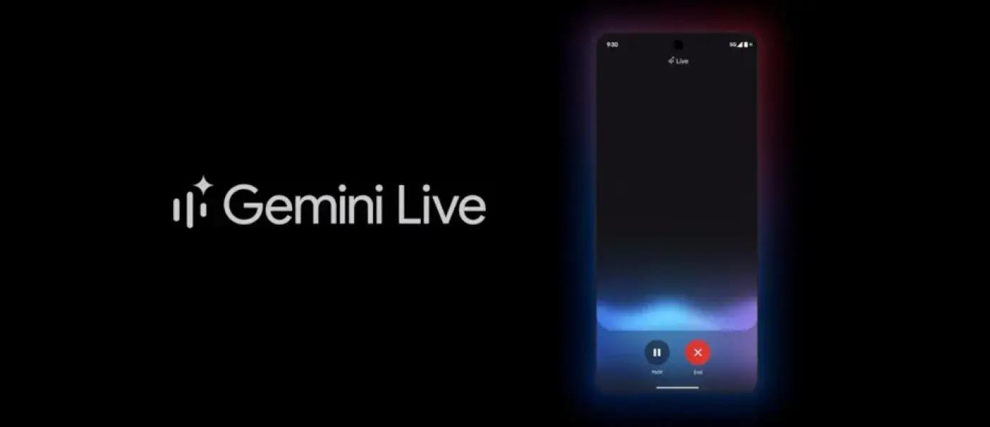 Gemini Live голосовая команда